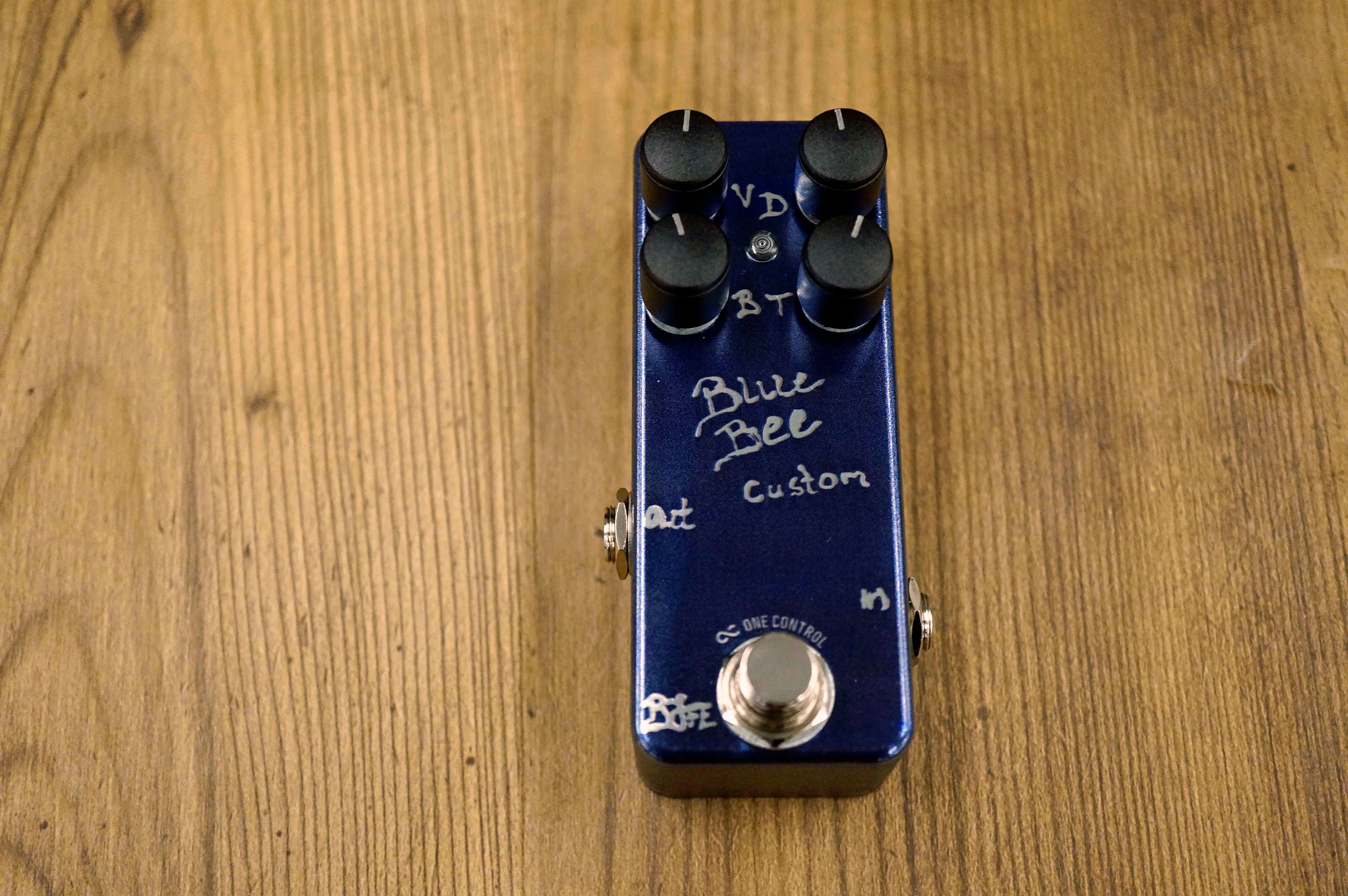 強く歪むのに明瞭！極上オーバードライブOne Control Blue Bee OD 4K
