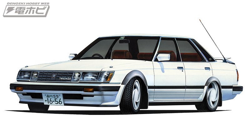 フジミ模型の1/24スケールカーモデル！ハイソカーシリーズの「マークII