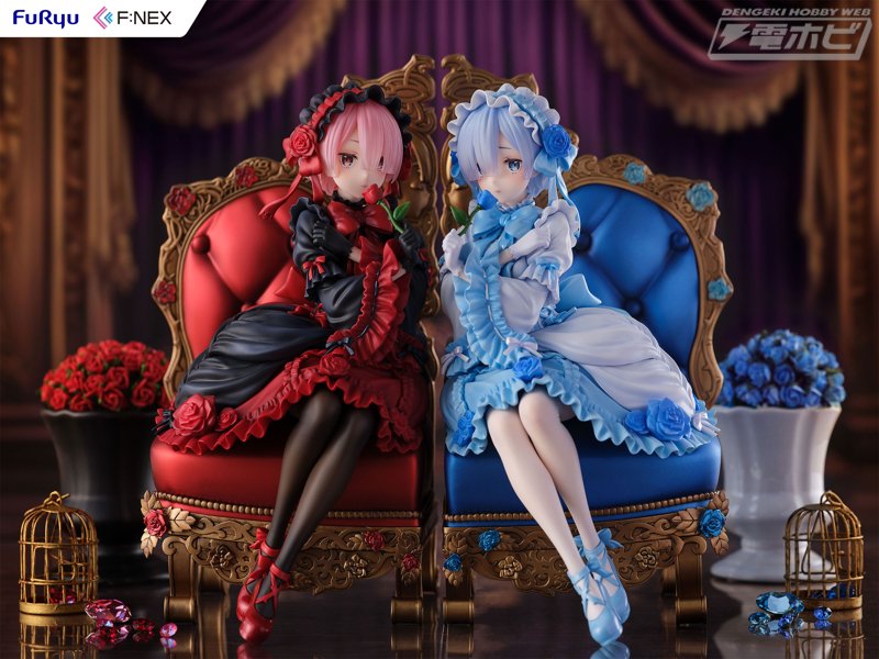 Re:ゼロから始める異世界生活』より、レム、ラムがオリジナルデザイン