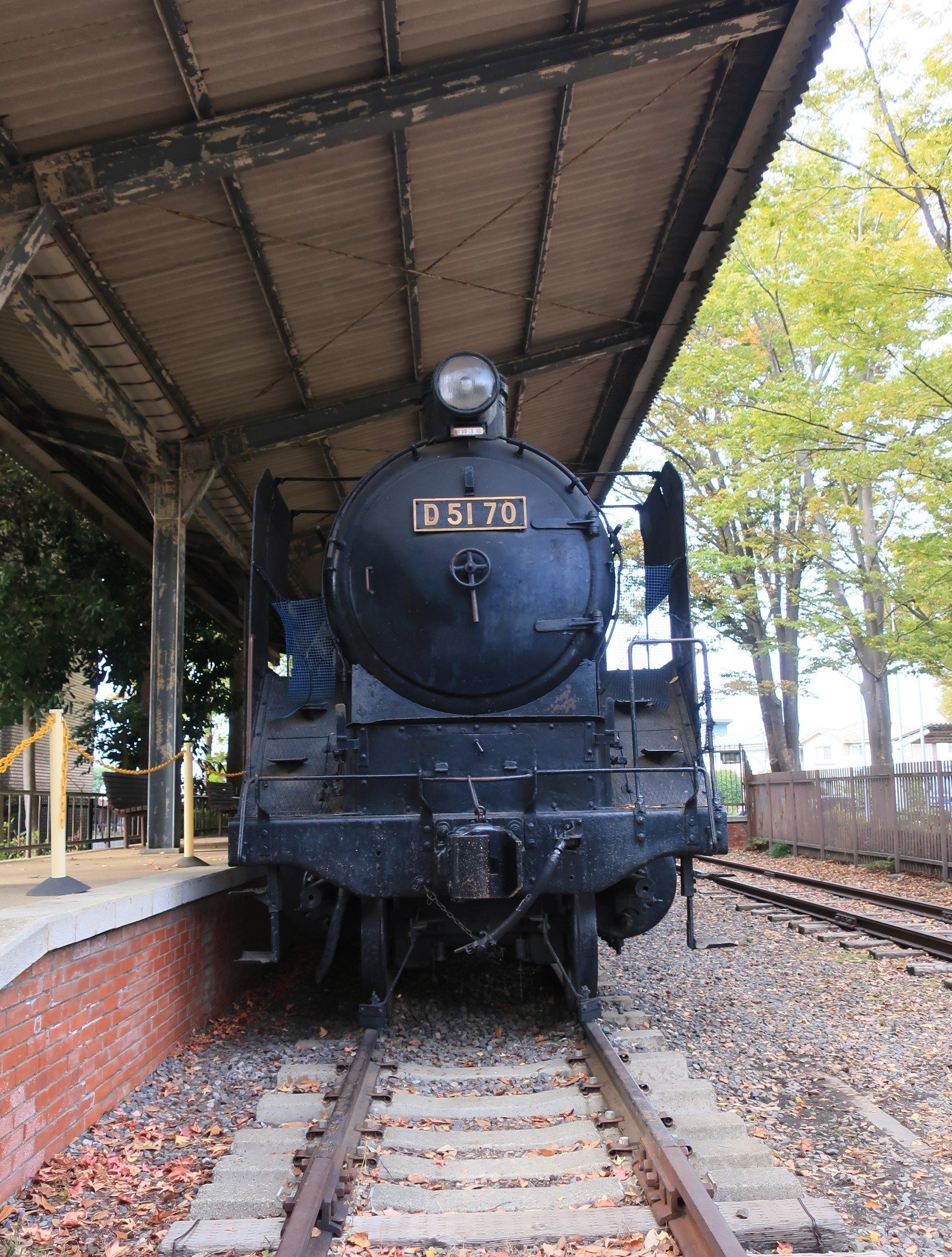 SLのD51形 蒸気機関車（デゴイチ）が見れる「さくら交通公園」茨城県