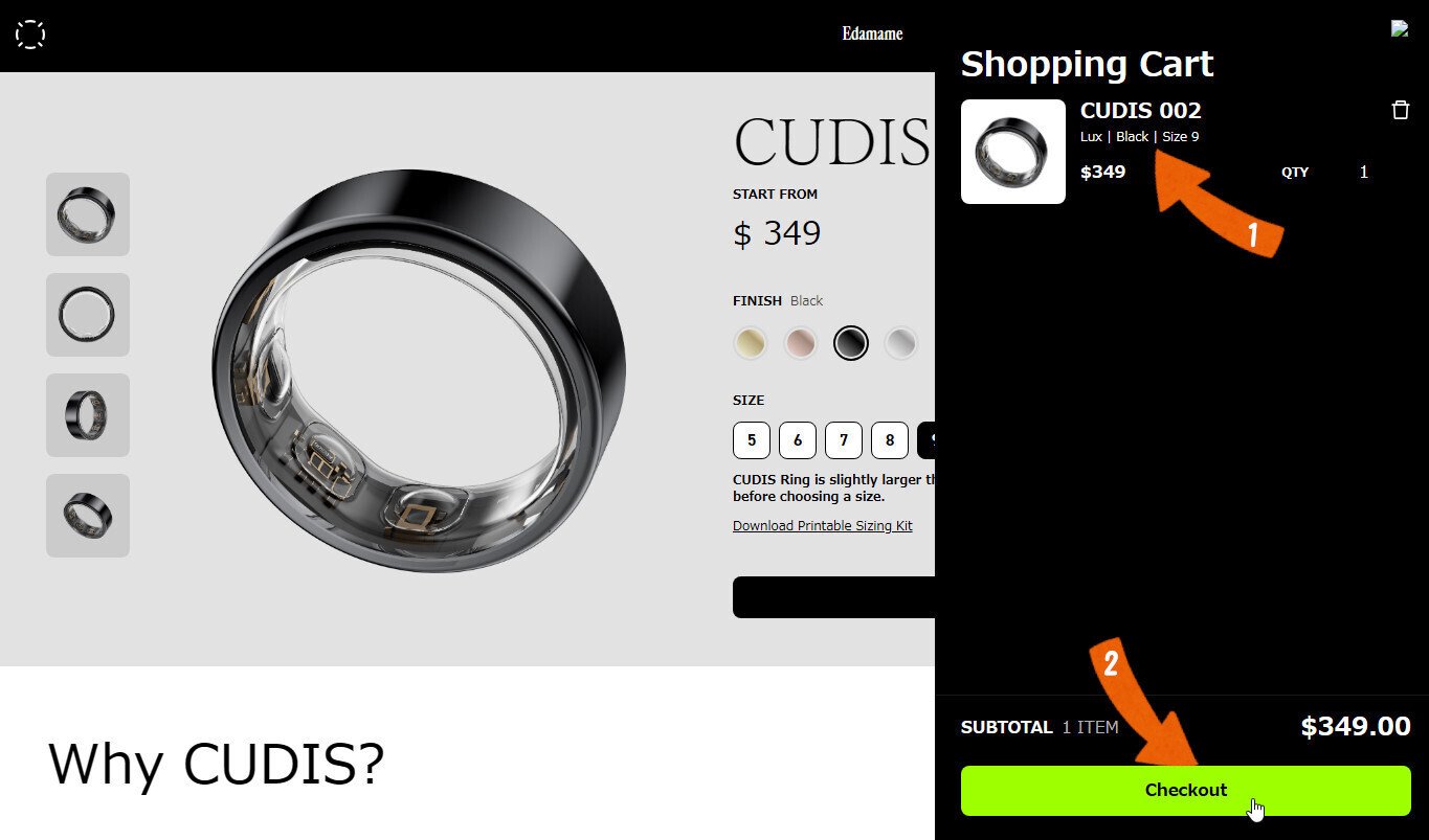 一般販売】CUDIS RING 002の買い方を解説してみた！｜賢明なる投資家たち