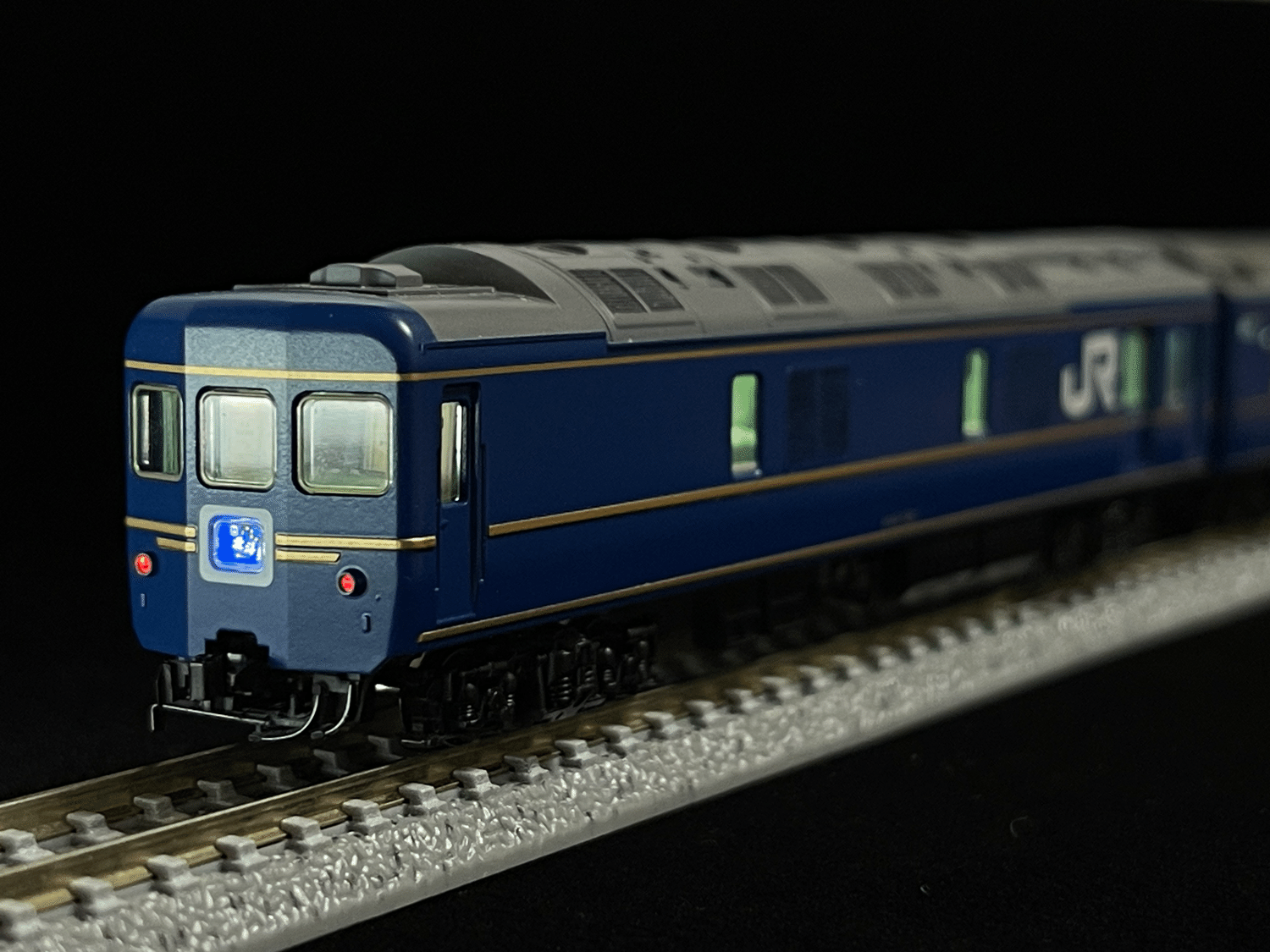 車両セット紹介】 98656 JR 24系25形特急寝台客車(北斗星3・4号・JR