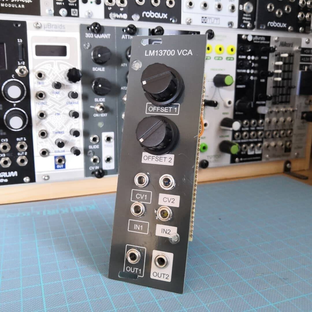 550円で作るLM13700 Dual VCA-モジュラーシンセ自作｜HAGIWO/ハギヲ