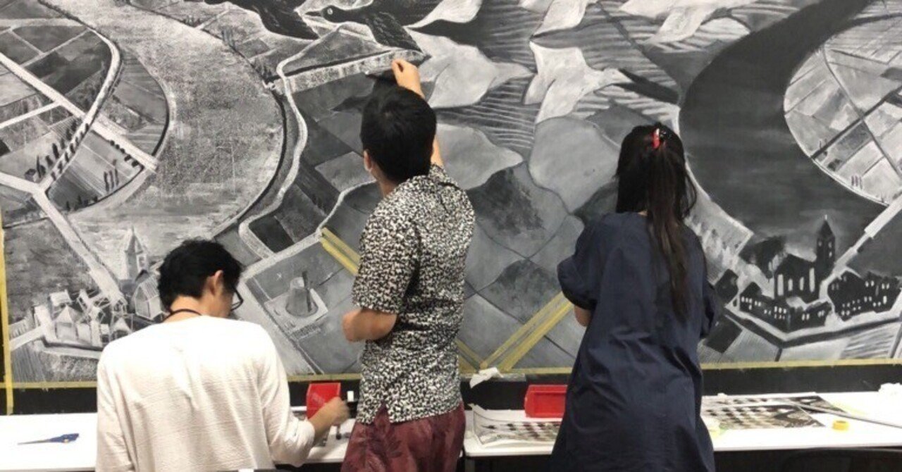エッシャーの名画「昼と夜」がAITに登場！？ ー科学知識と芸術的技量の