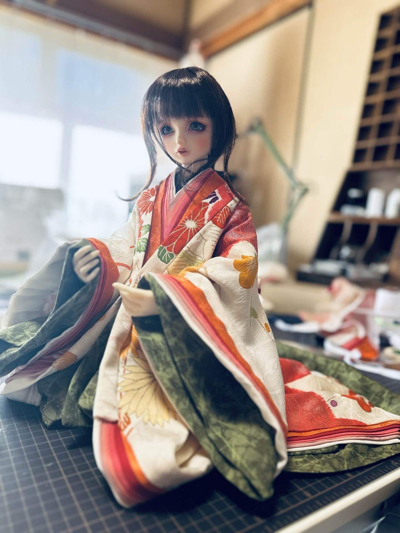 元祖着物ドールを出してみました｜わらしべ農園 コメロ