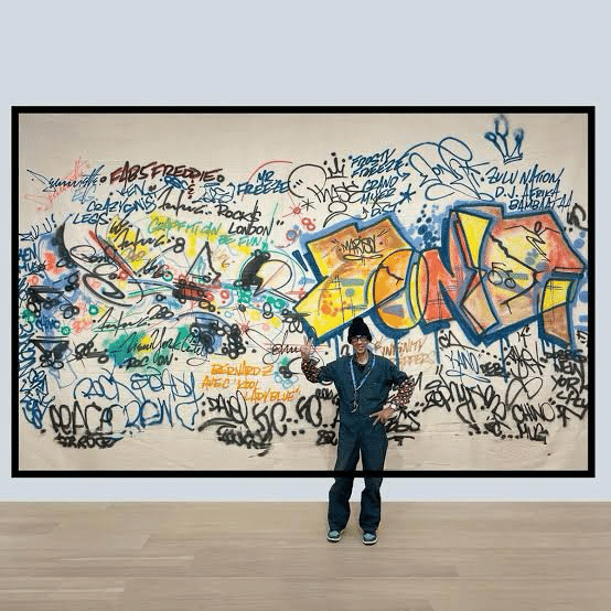 ニューヨークのグラフィティアーティストFutura2000のジャケットアート