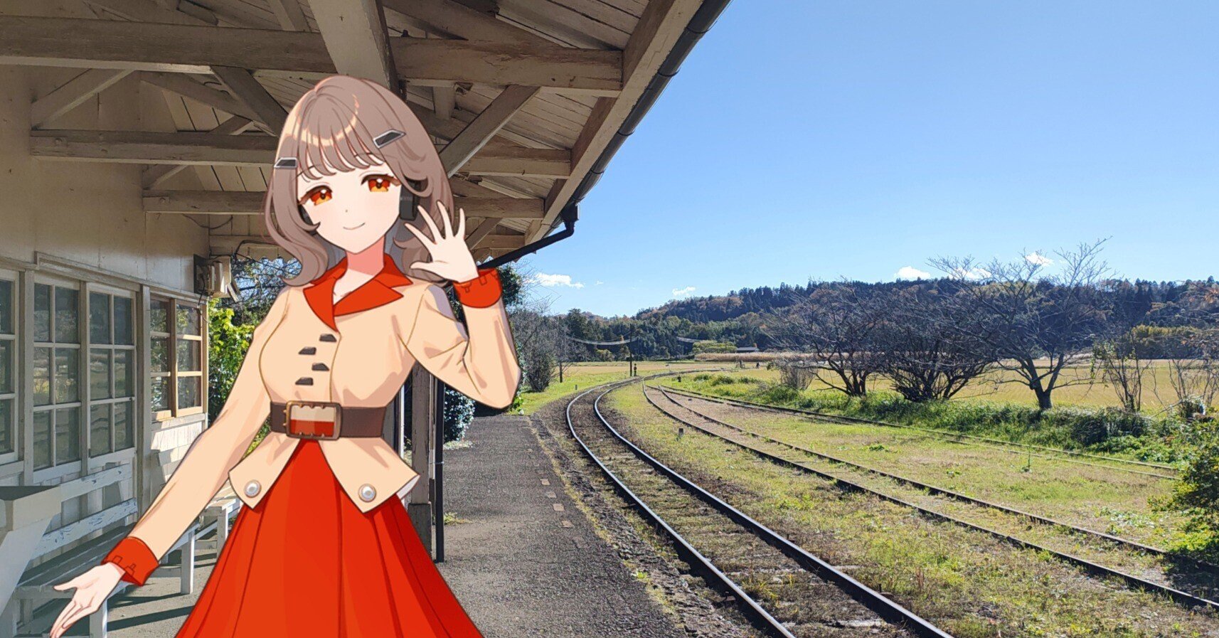 駅メモ攻略】なより・さとみ・なのかと行く♪房総半島の風光明媚