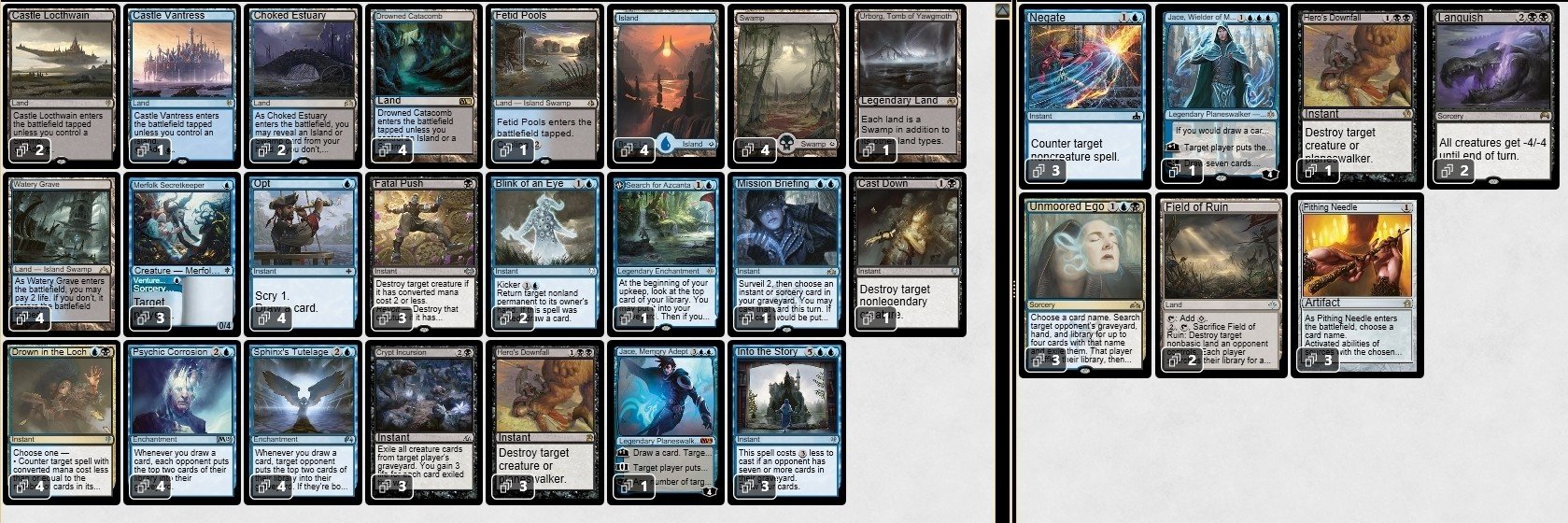 MtGパイオニア】ライブラリーアウトのちょっとした解説 Part10.5 構築