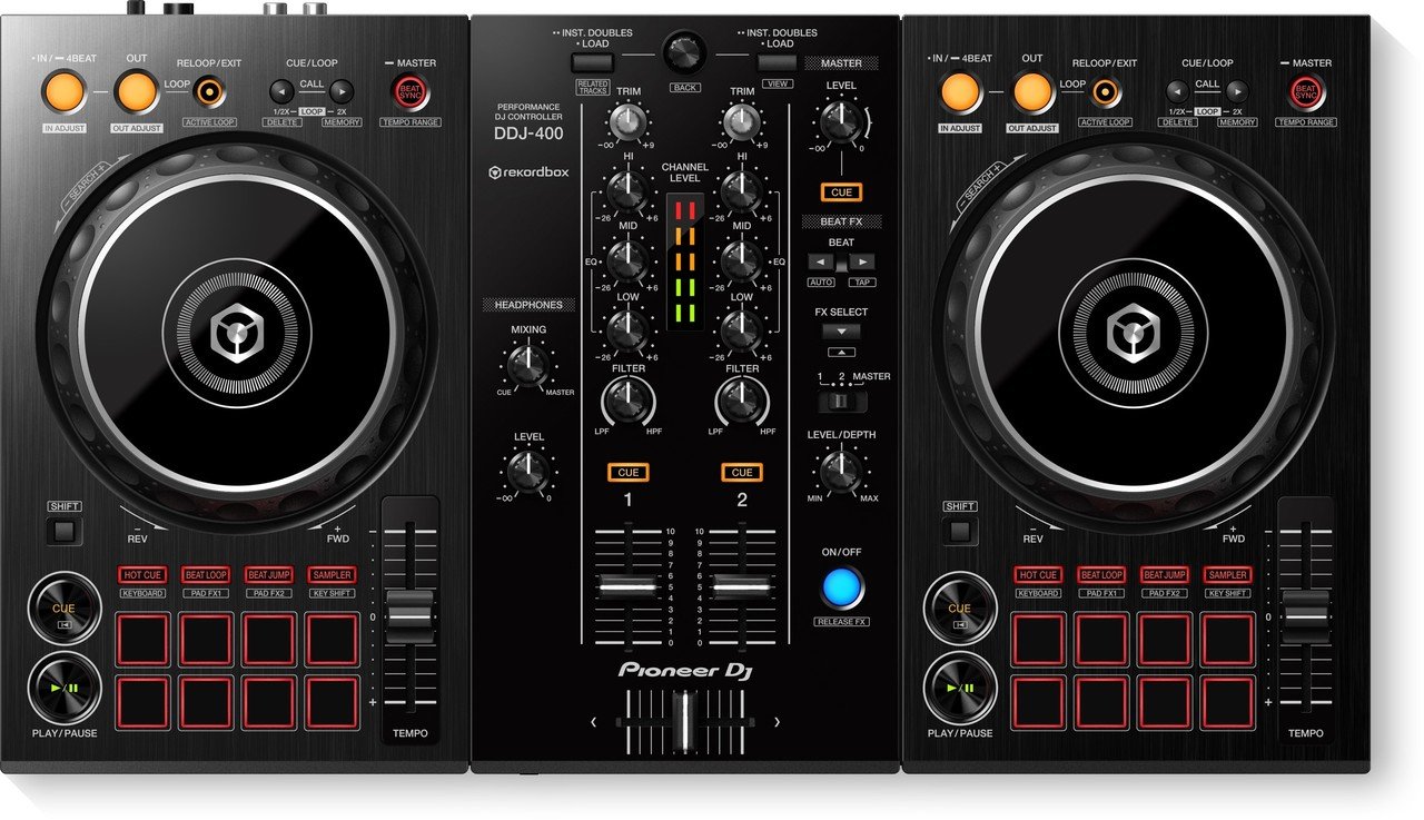 DDJ-400】機材についているボタンを片っ端から解説するやつ｜みゅー