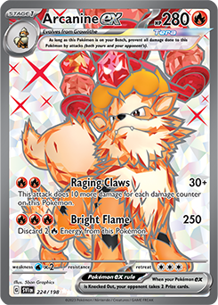 Arcanine ex | Scarlet & Violet | TCG Card Database