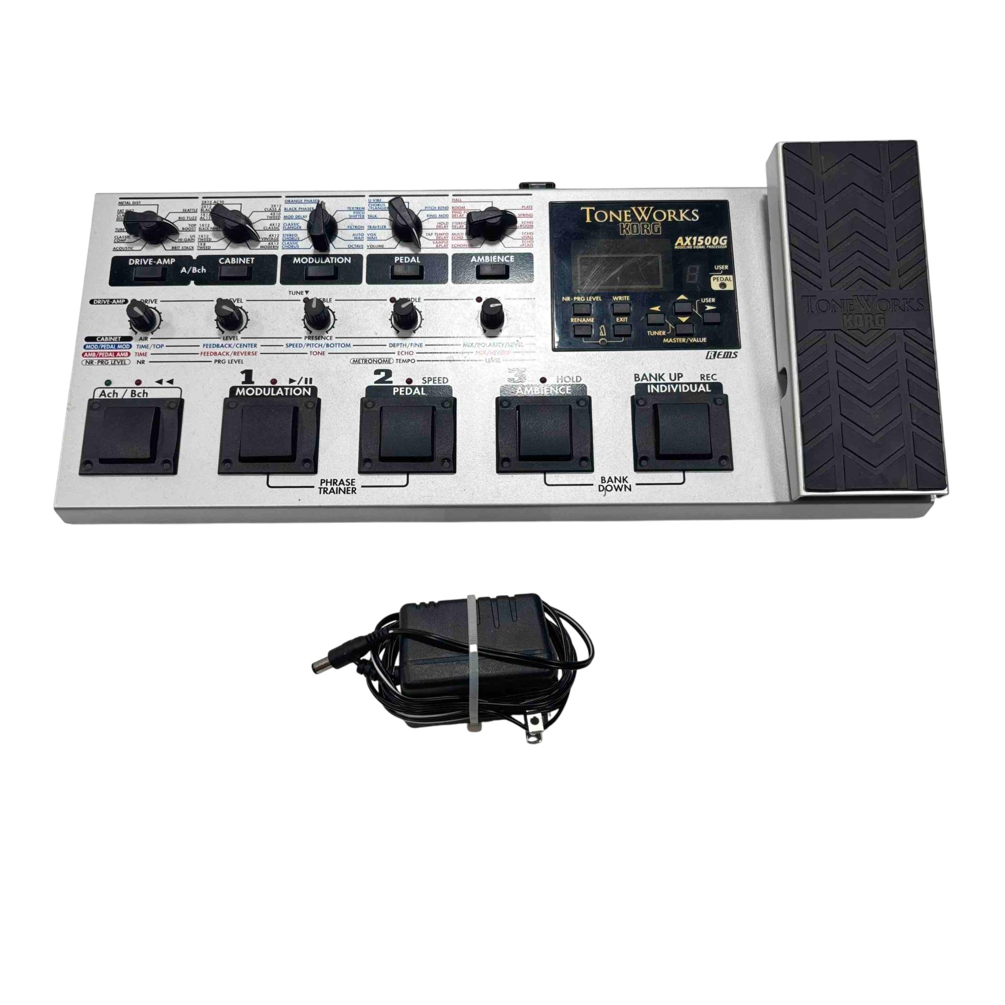 Korg ToneWorks Guitar Modeling Signal Processor AX1500G