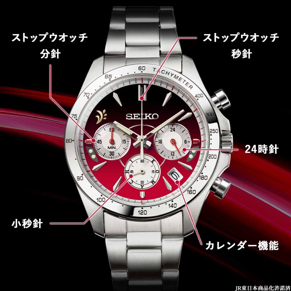 セイコー製限定ウォッチで記念する 秋田新幹線E6系「こまち」デビュー