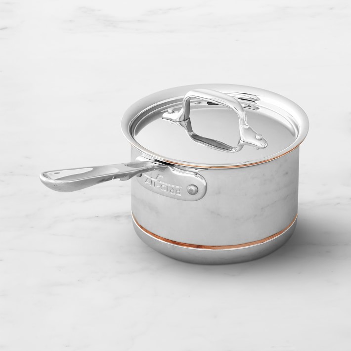 All-Clad Copper Core Saucepans | Williams Sonoma