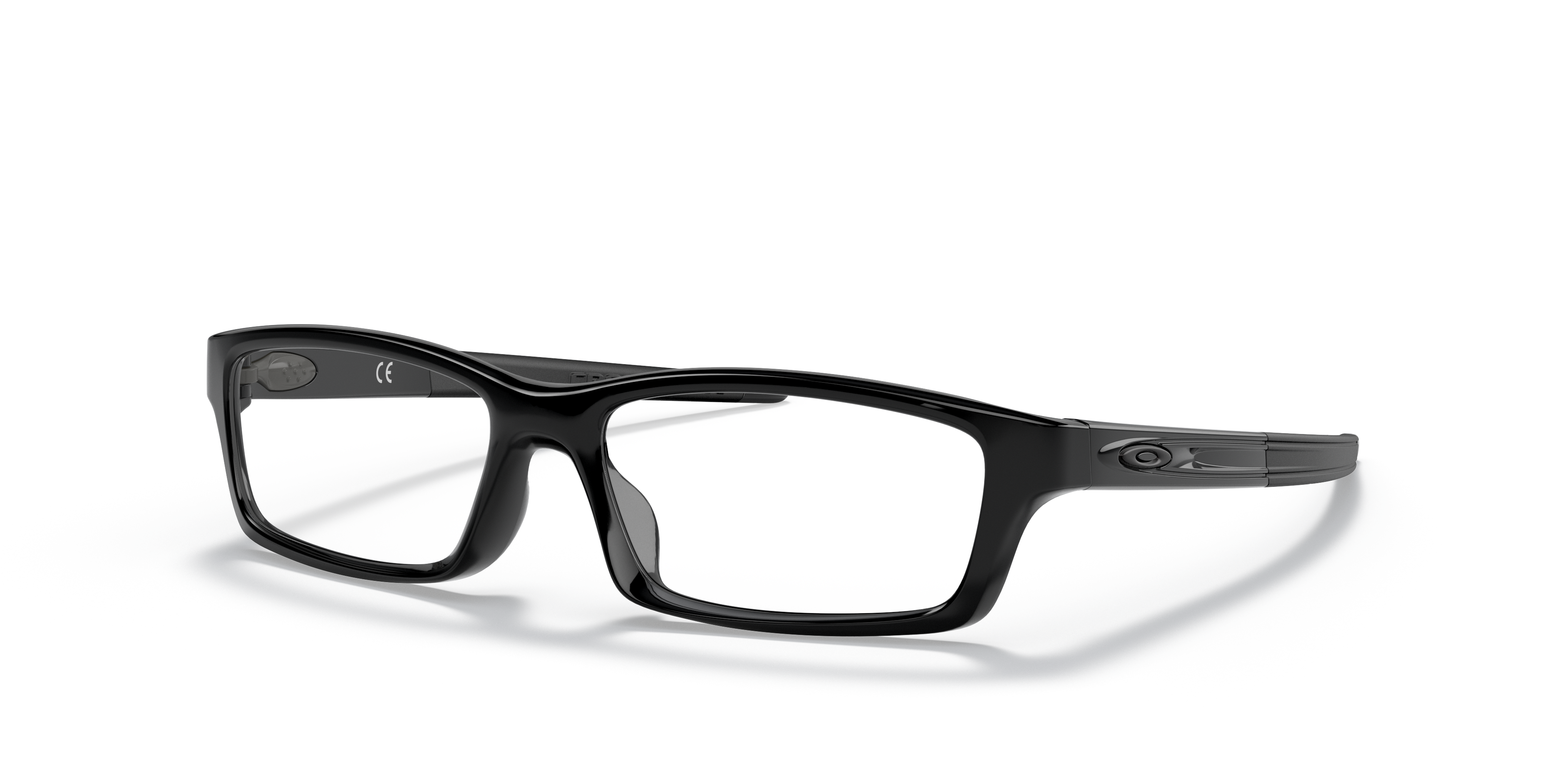Crosslink® Youth (Low Bridge Fit) Polished Black Ink Eyeglasses