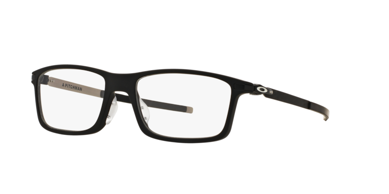 Pitchman™ (Low Bridge Fit) Satin Black Eyeglasses | Oakley® US