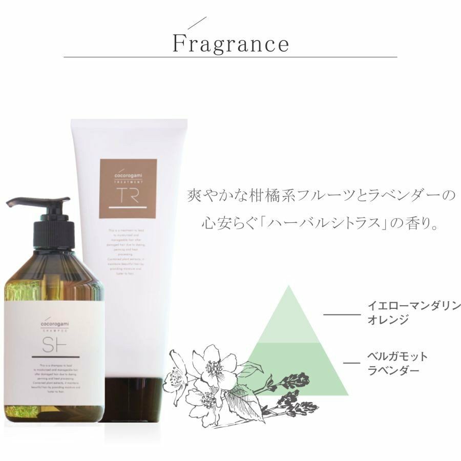 心髪 ボタニカル シャンプー トリートメント トライアル セット 100mL