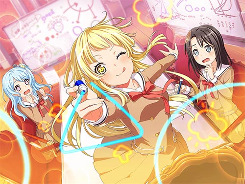 バンドリ！ガルパ】[ハッピー革命！]弦巻こころのスキルとイラスト