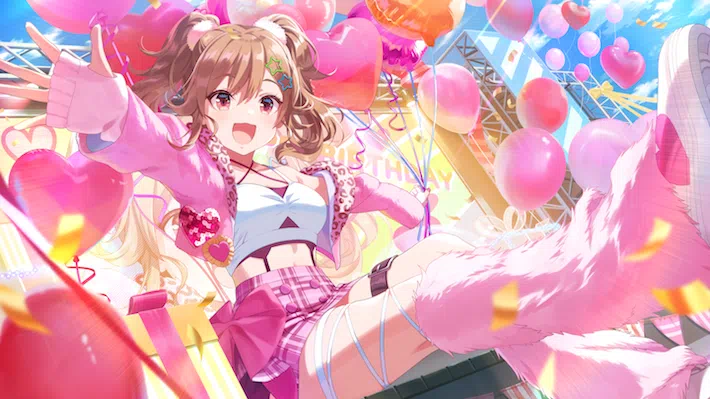 アイプラ】[ドーナツ山盛りバースデー]早坂芽衣の評価とライブスキル