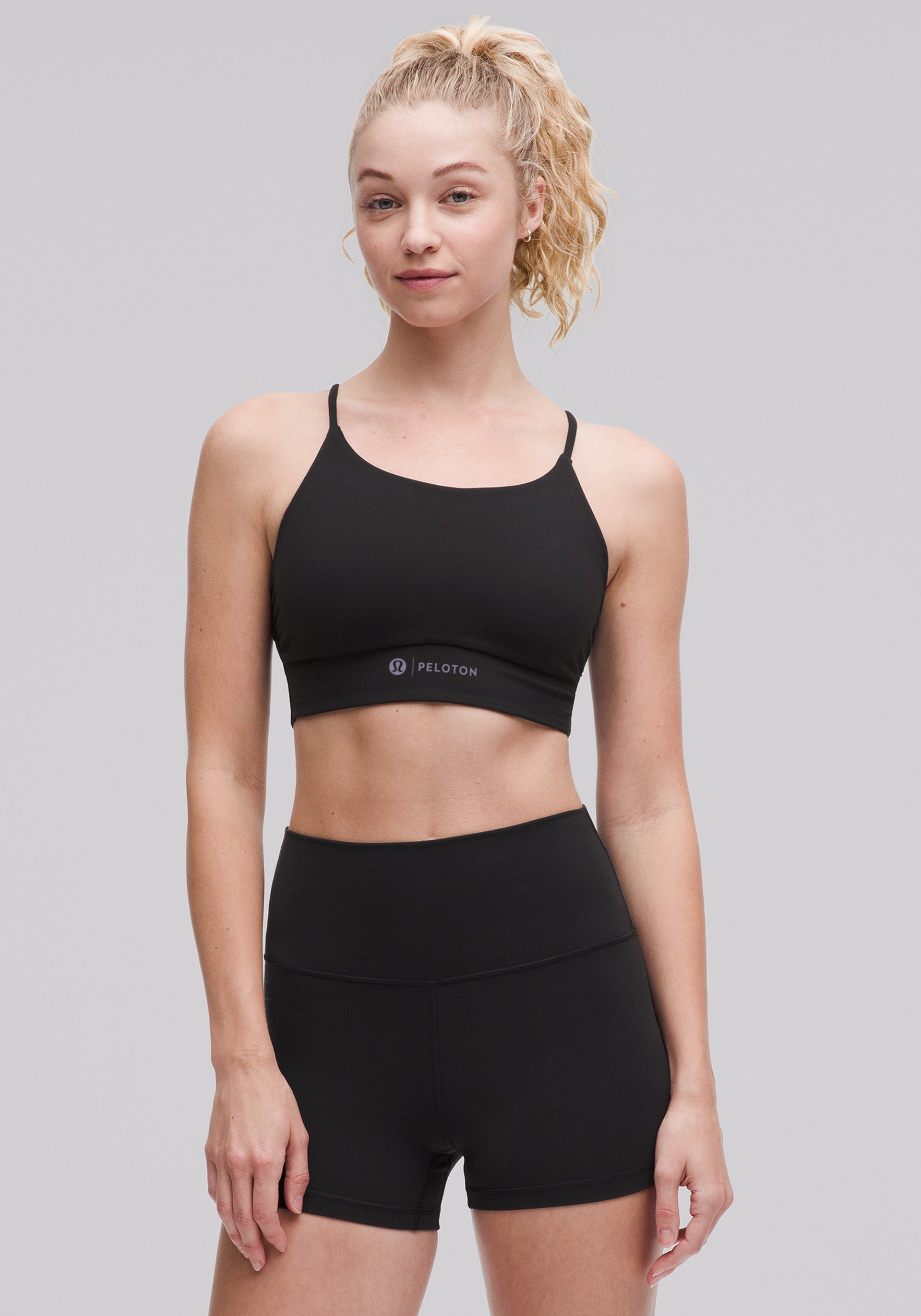 Nulu™ Ruched Scoop-Neck Bra | Light Support, A/B Cup – Peloton