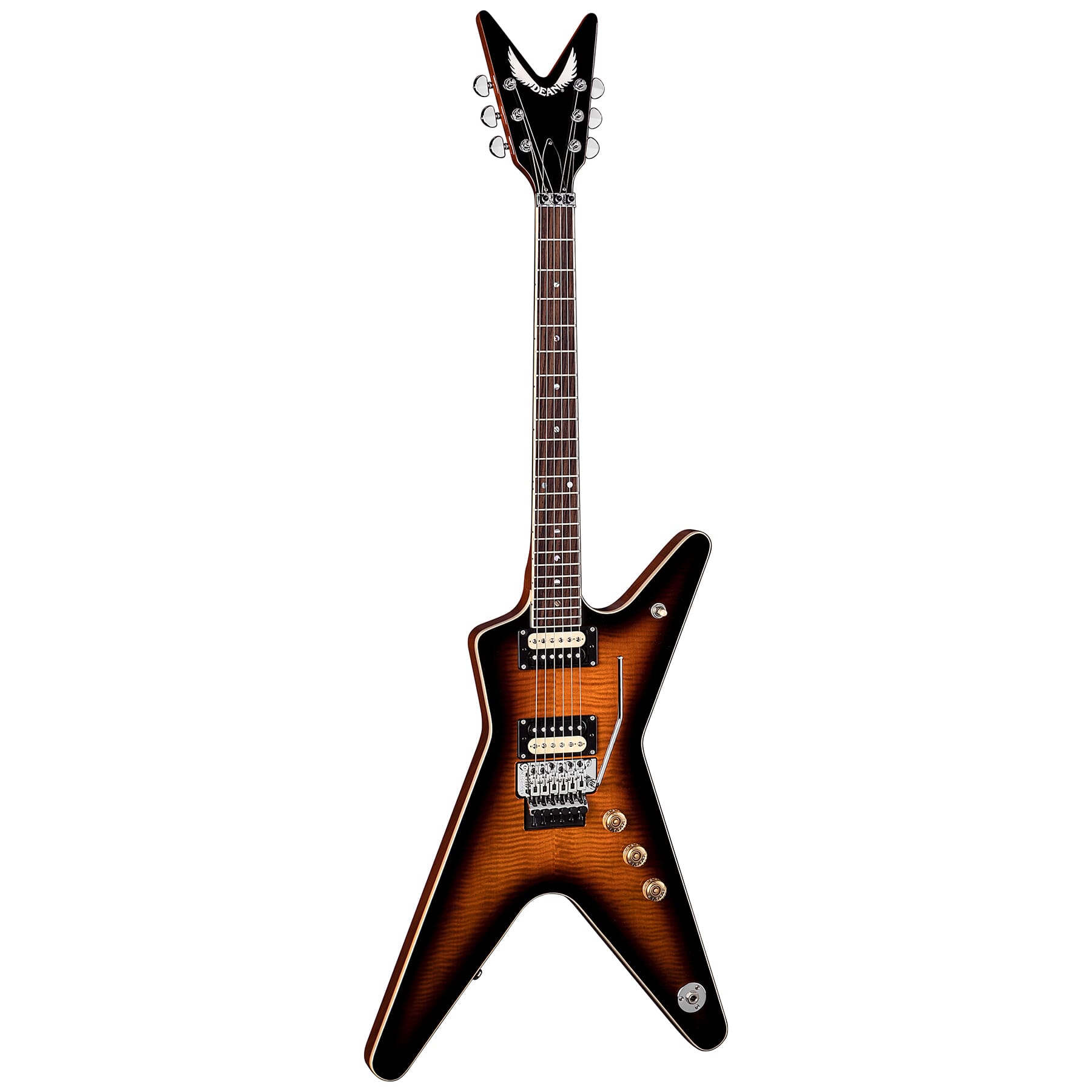 ML 79 FLOYD FLAME TOP - TRANS BRAZILIA | Dean Guitars