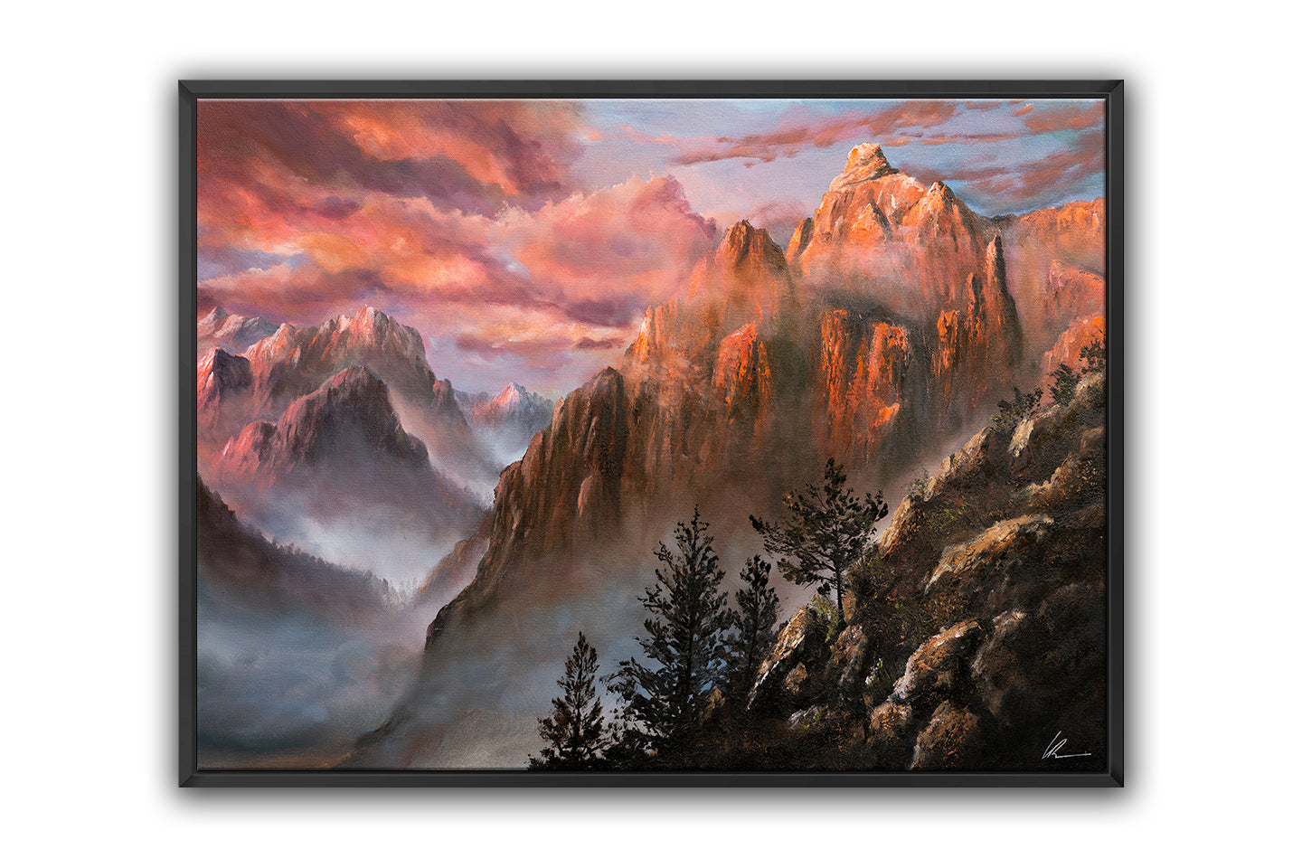 Red Mountains (Print) – Aronja-Art