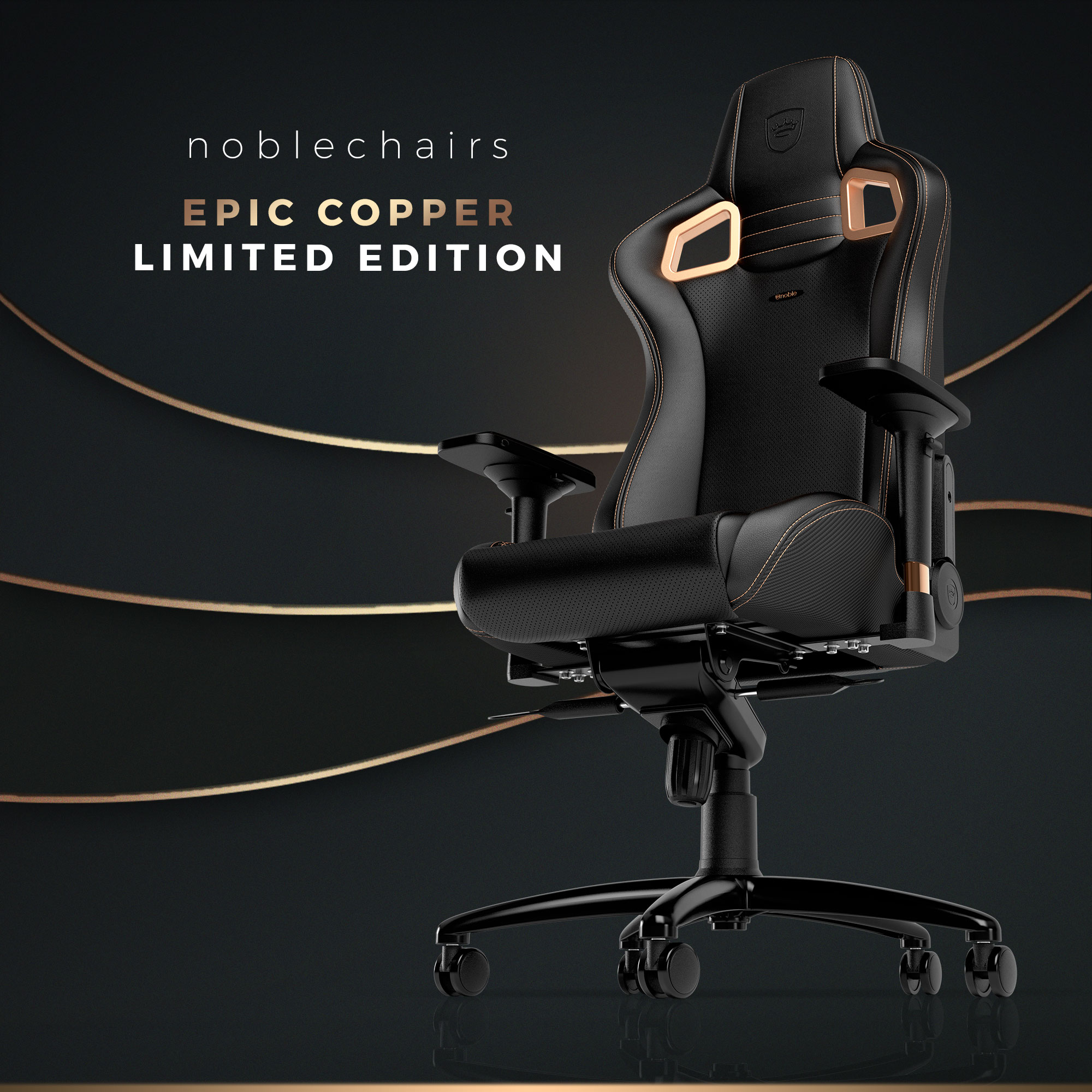 noblechairs EPIC - COPPER Limited Edition - ゲーミングチェア