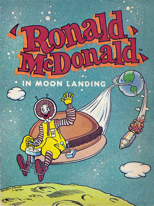 Ronald McDonald : Moon Landing | World's Largest Coloring