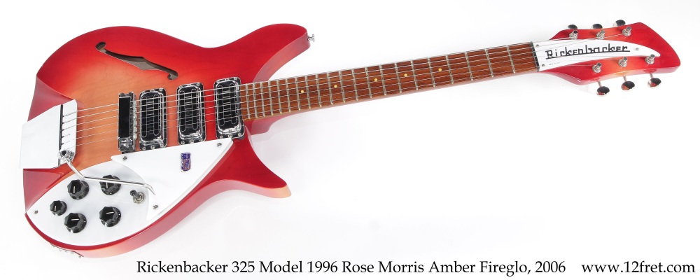 Rickenbacker 325/1996 Amber Fireglo, 2006 | archive.12fret.com