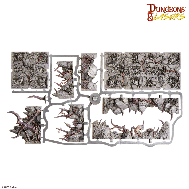 Archon Studio - Demonic Caves PrismaCast™ Pre-Painted Terrain