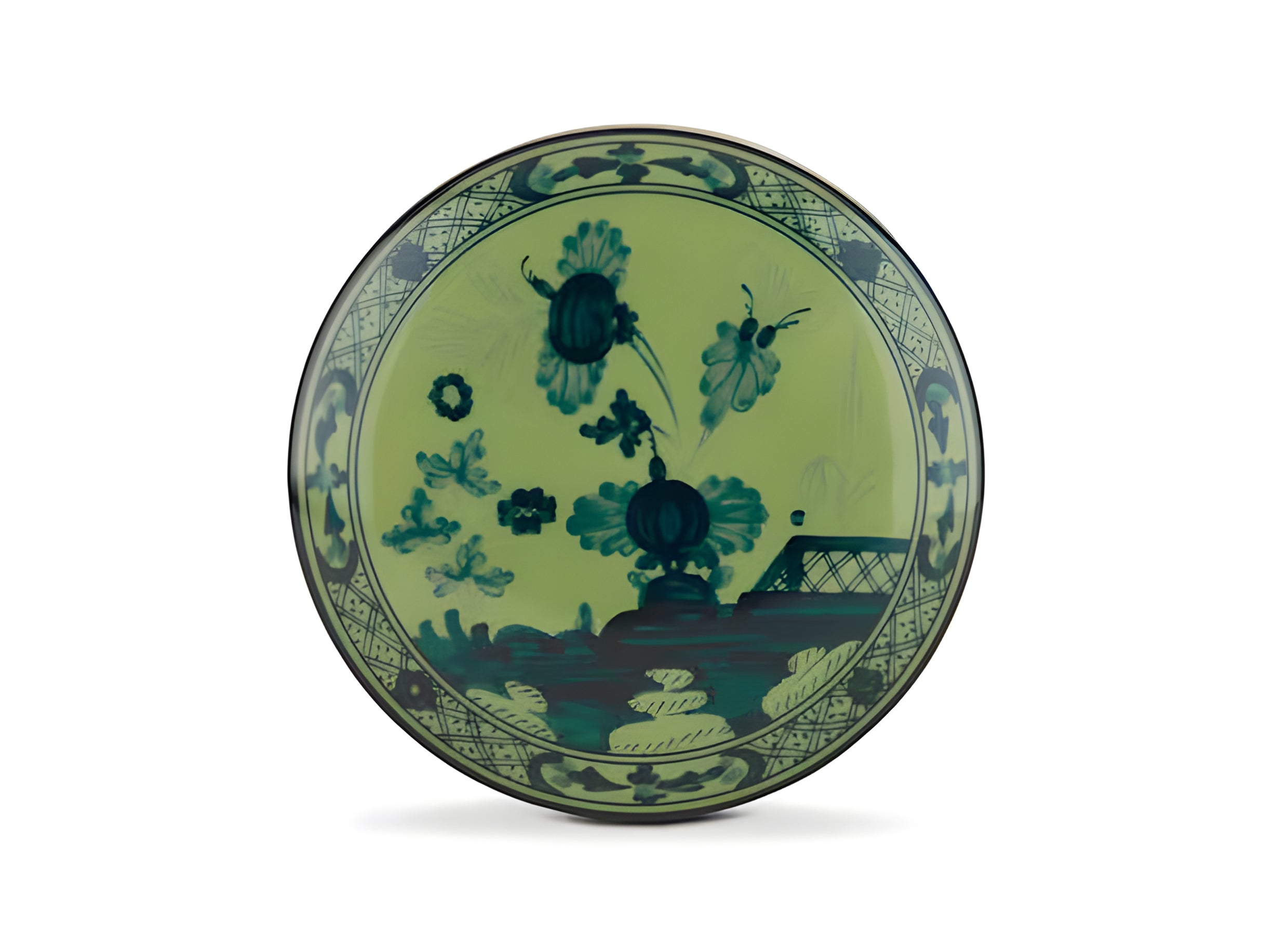 Malachite Green Porcelain Trinket Box – Oriente Italiano by Ginori