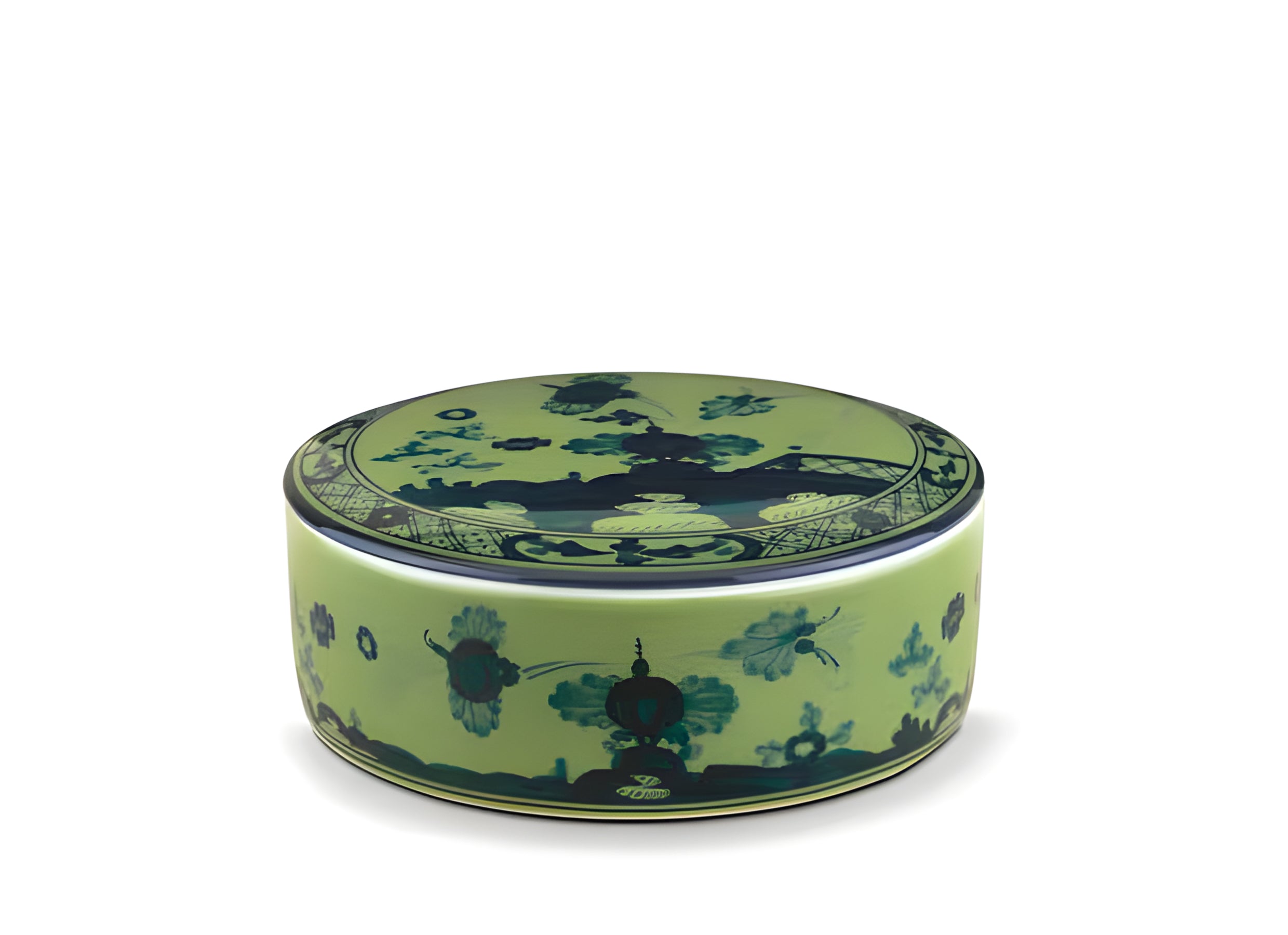 Malachite Green Porcelain Trinket Box – Oriente Italiano by Ginori