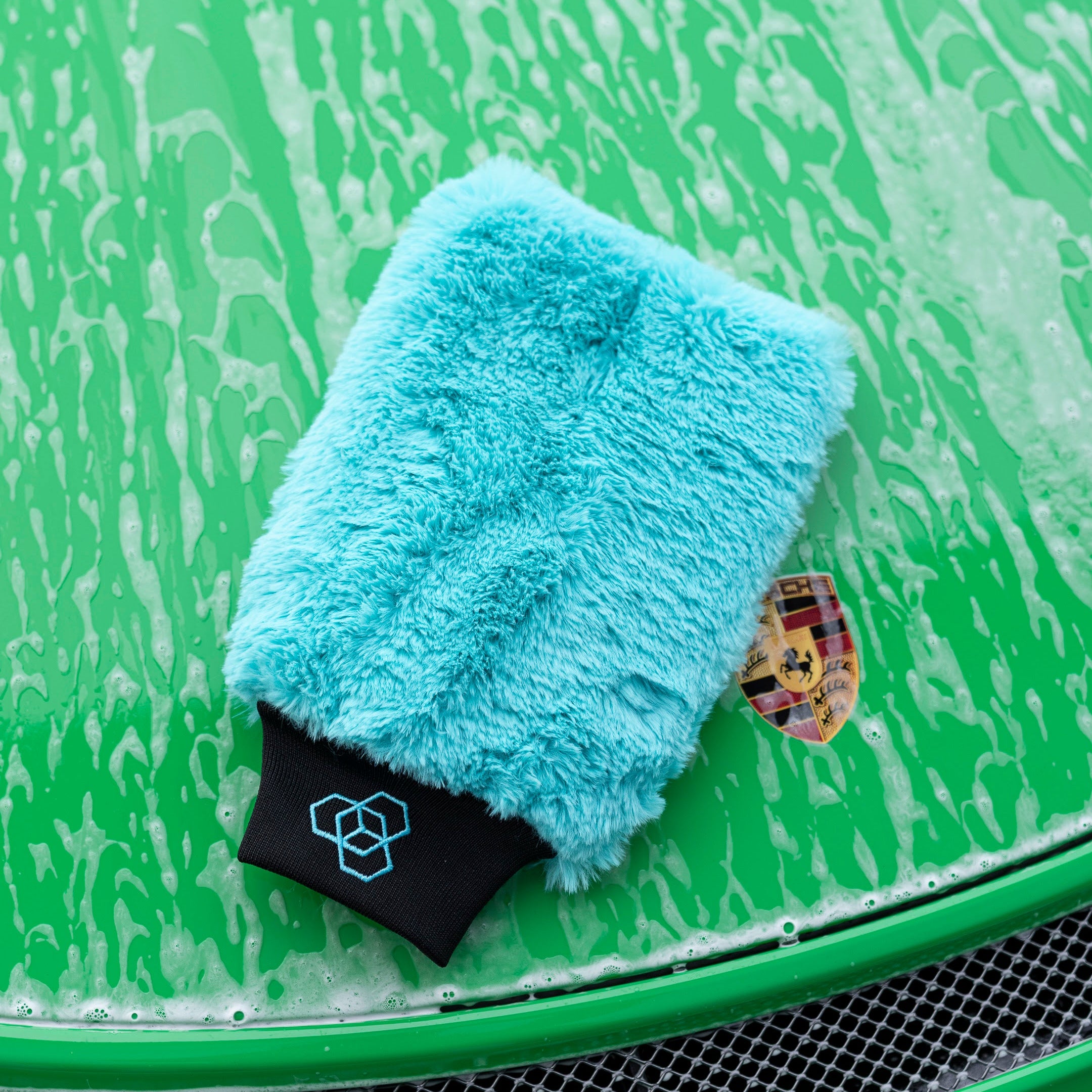 Supreme Plush Wash Mitt 4.0｜ウォッシュミット（ティールブルー）