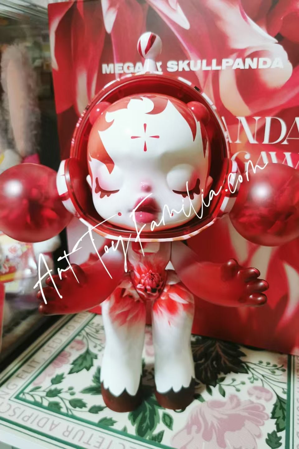 MEGA α SKULLPANDA SP Mika Ninagawa 400% | POP MART – Art Toy Familia