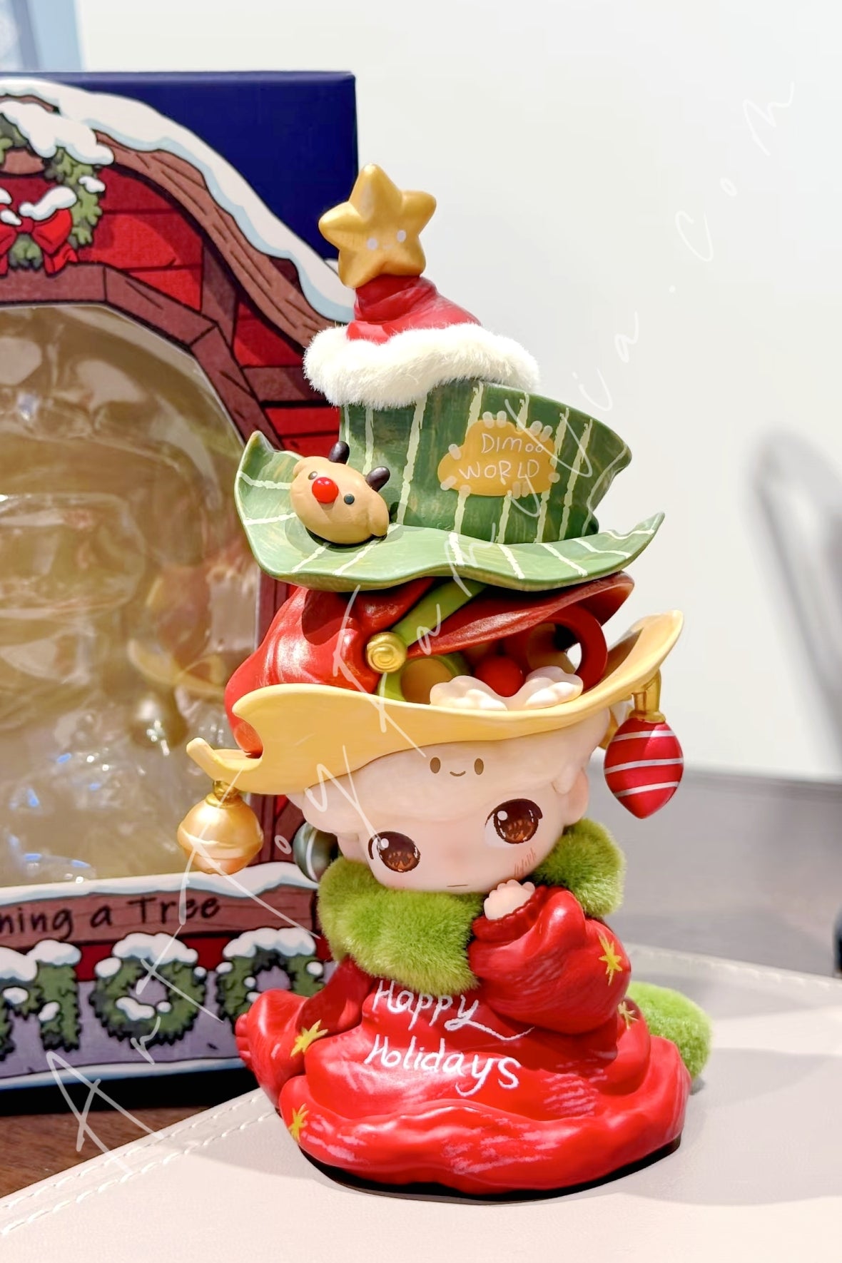 Dimoo Becoming A Tree Figurine | POP MART – Art Toy Familia