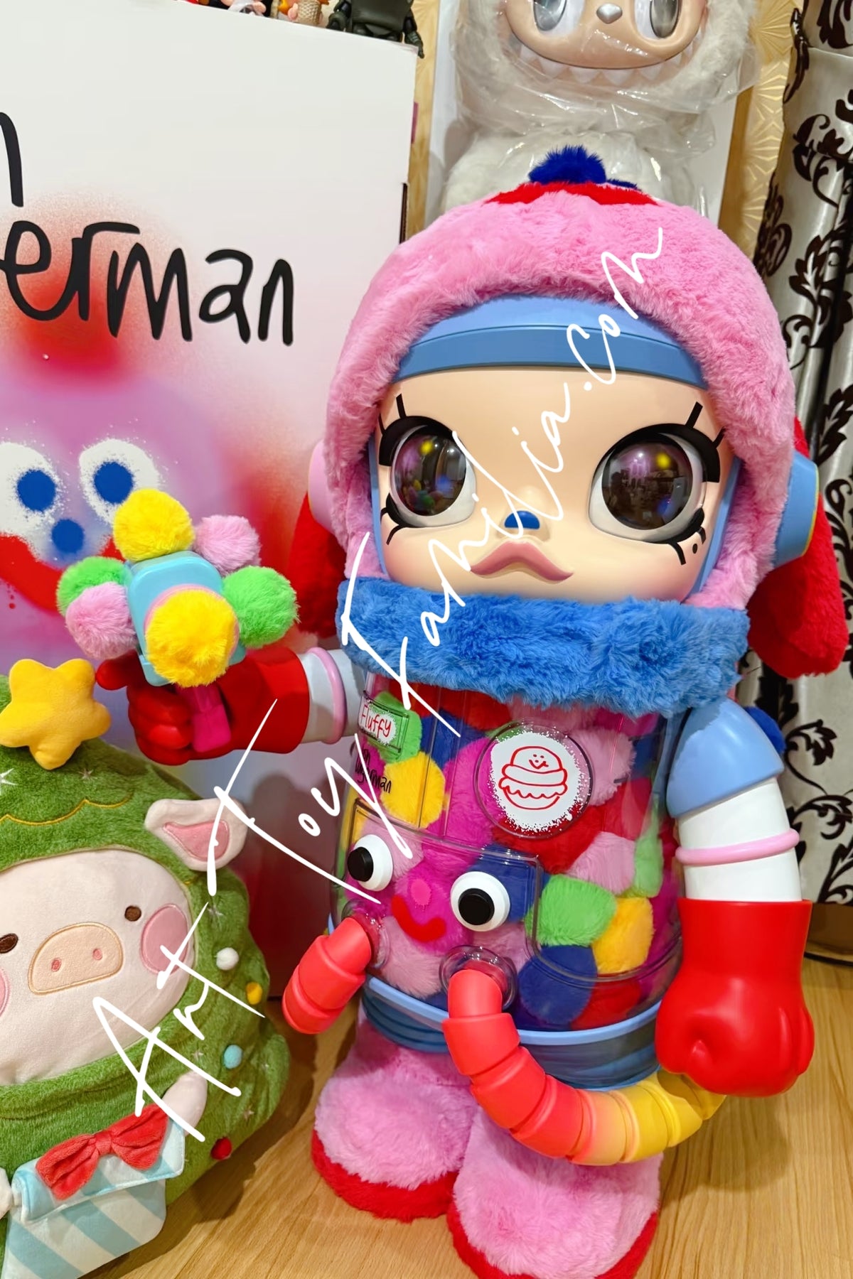 400% MEGA Space Molly 400% Jon Burgerman | POP MART – Art Toy Familia