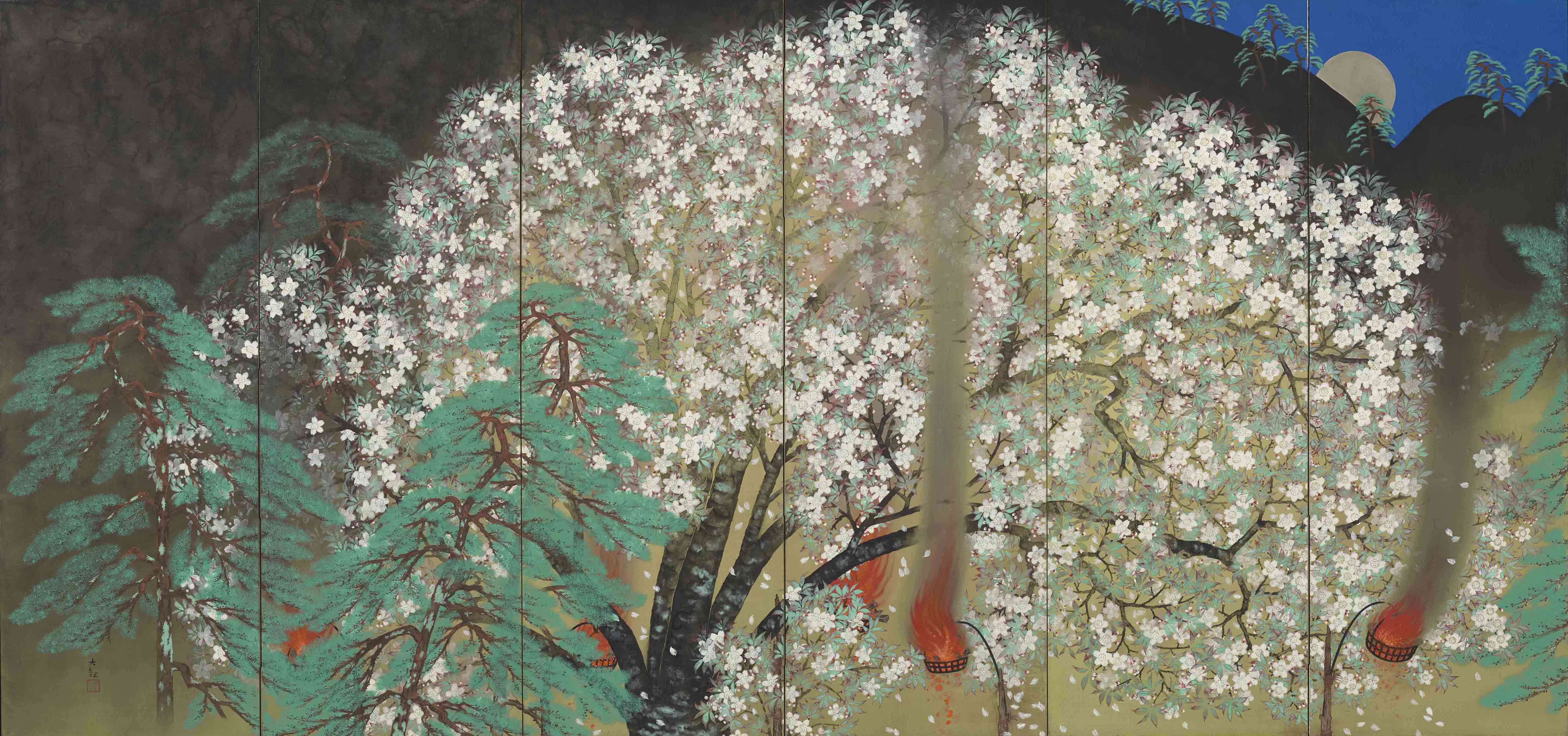 横山大観の「夜桜」パクリ疑惑【連載】｜ アルトネ