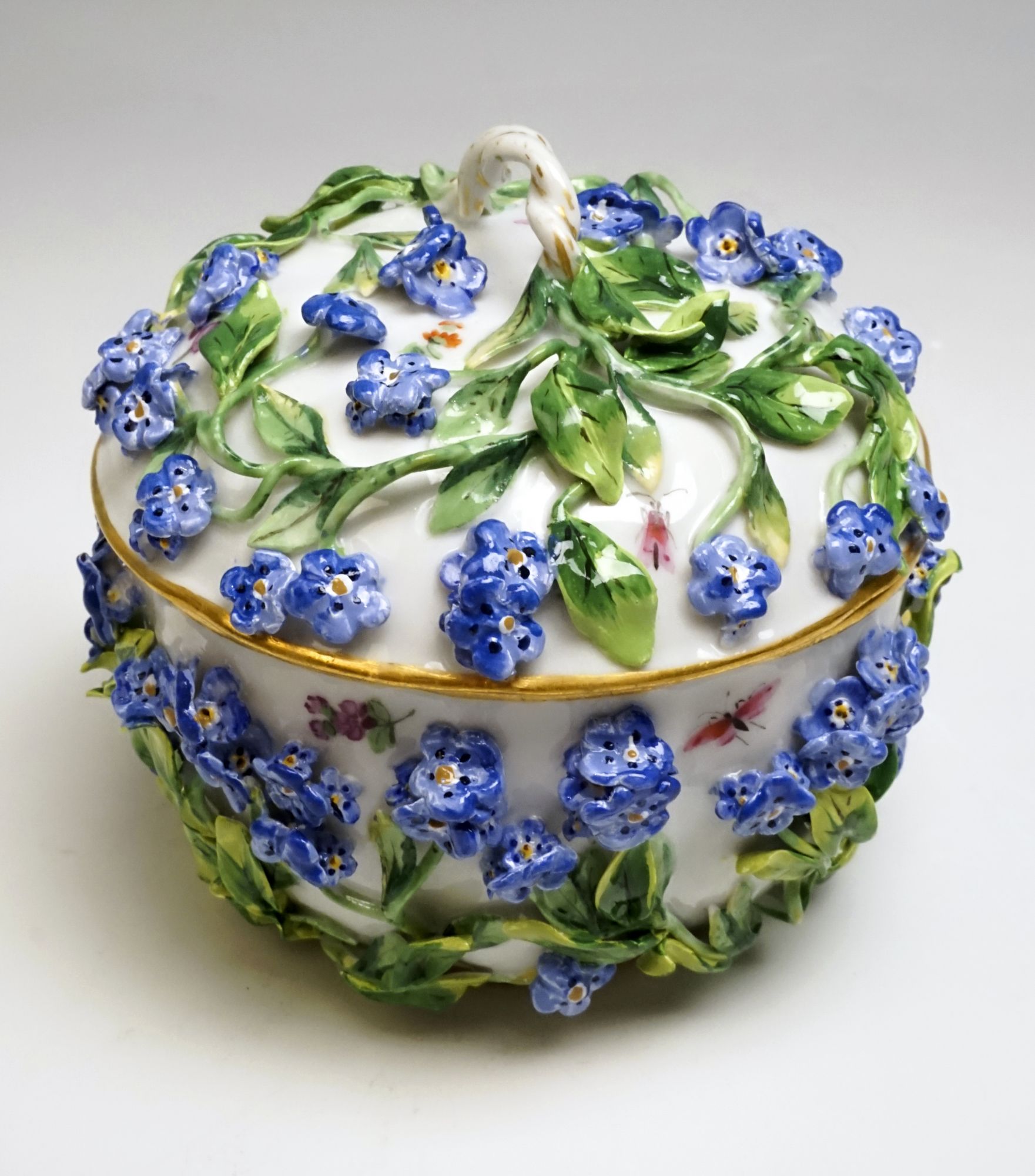 Meissen 5-Part Core Piece Coffee & Tea Rich Forget-Me-Not Decor