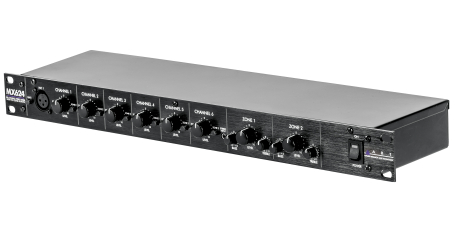 MX624 6-Channel Rackmount Zone Mixer | ART Pro Audio