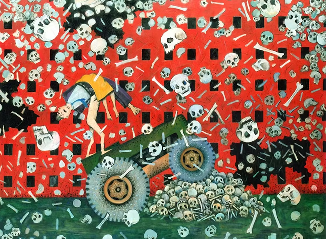 石井茂雄「完全犯罪：黒い絵画」｜Shigeo Ishii “Perfect Crime: Black
