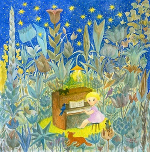 マリーニ＊モンティーニ限定版画「星月夜」 | ARTBOX