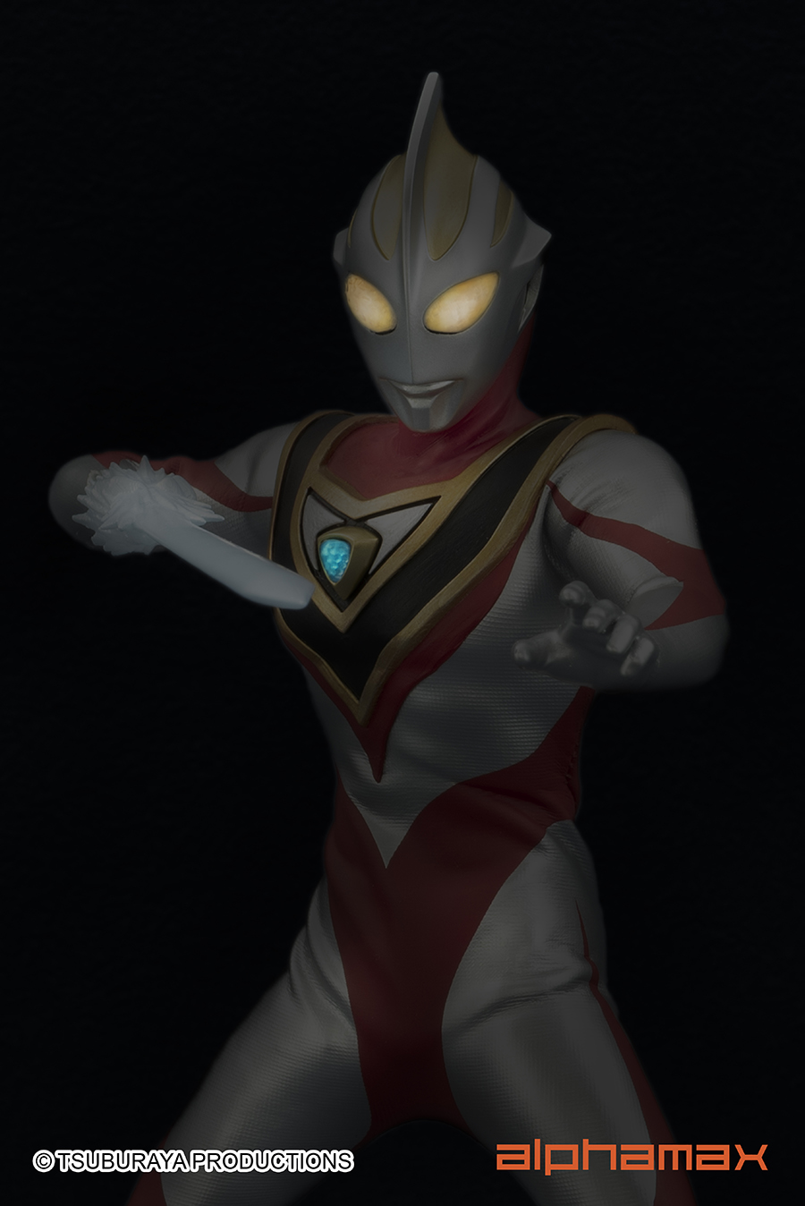 Alphamax - Ultraman Gaia V2 - 1/12 Scale Light Up Action Figure