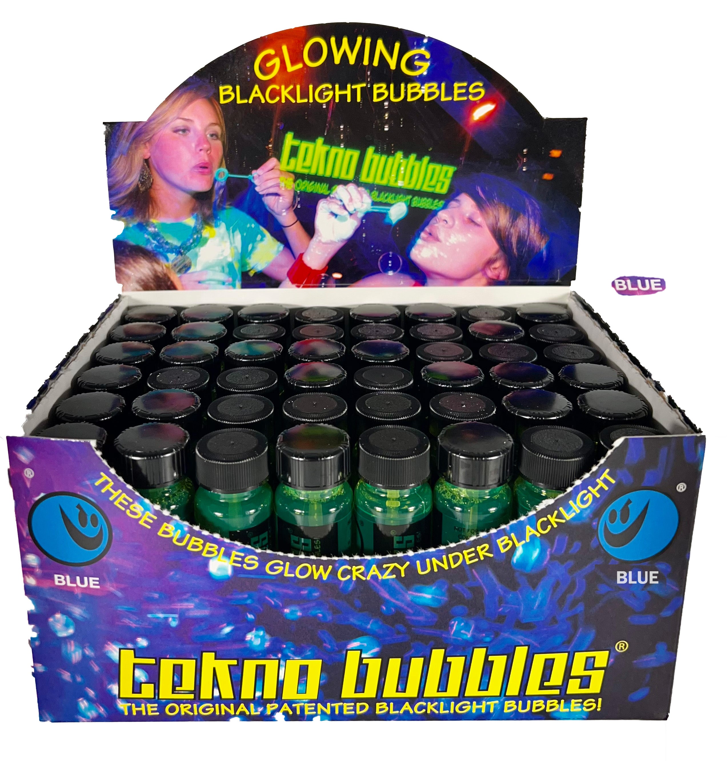 Tekno Bubbles® | Sample-Pack | UV Blacklight Bubbles | Atomic Bubbles