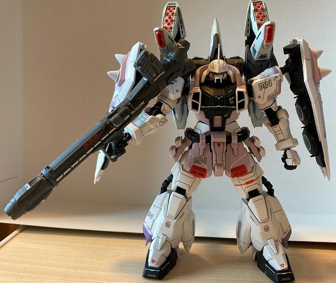 MG 1/100 ブレイズザクファントム（レイ・ザ・バレル専用機） by QQT