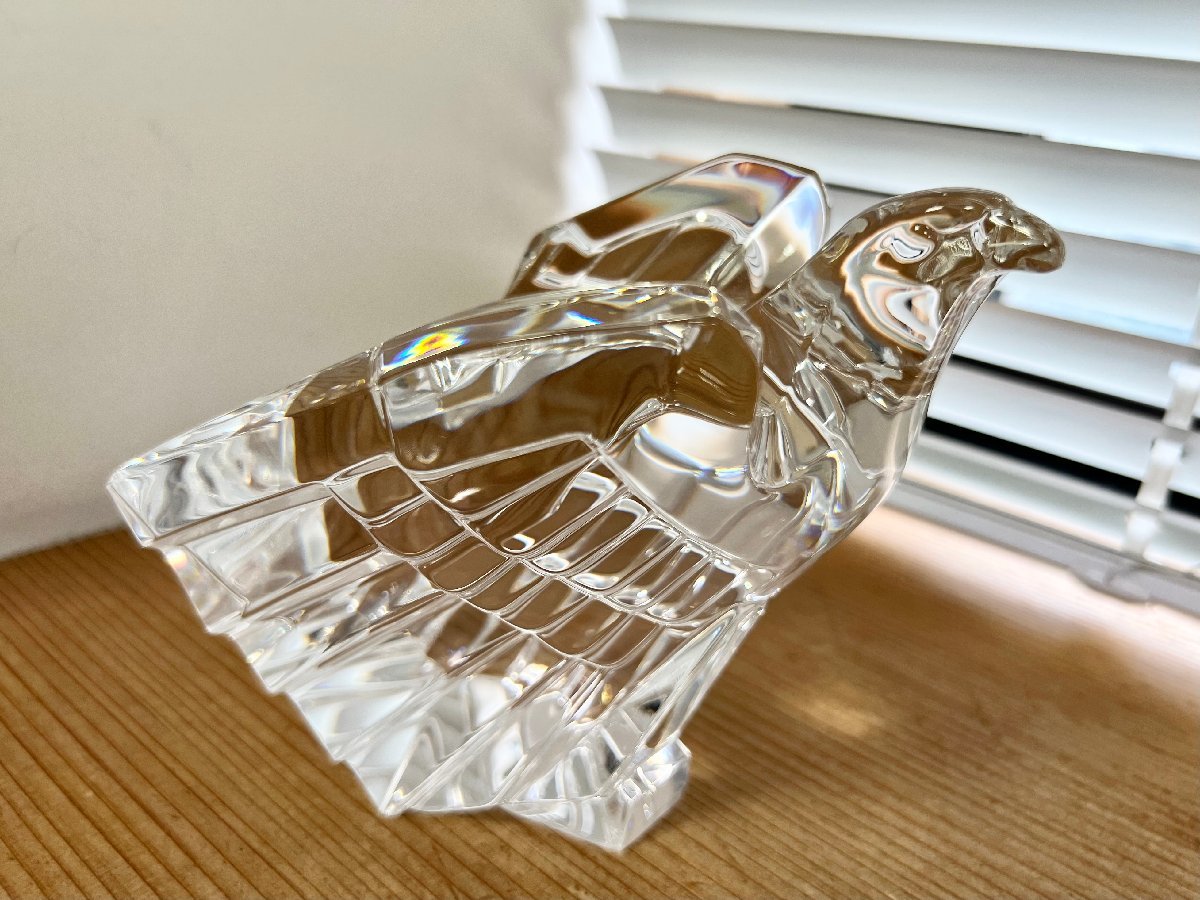希少品】スチューベン クリスタル イーグル オブジェ 鷲 希少品