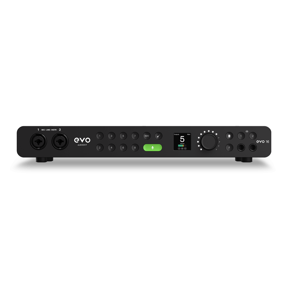 EVO 16 - 24in | 24out Audio Interface - A new way of doing things