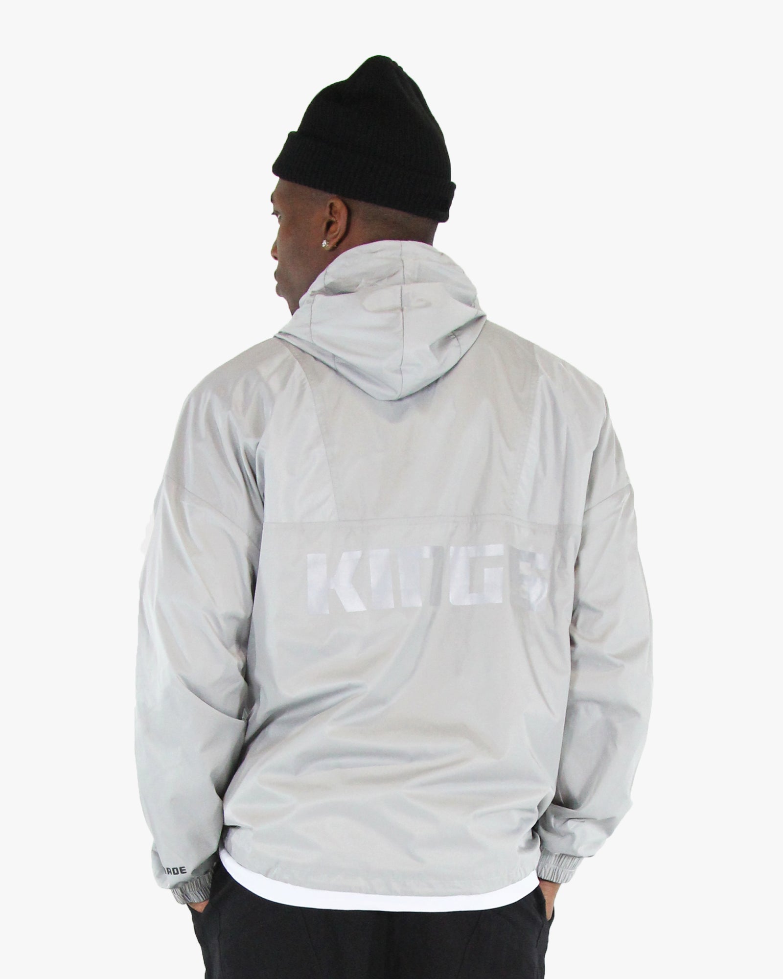 AM / Sacramento Kings Nylon Windbreaker Anorak Jacket – Authmade