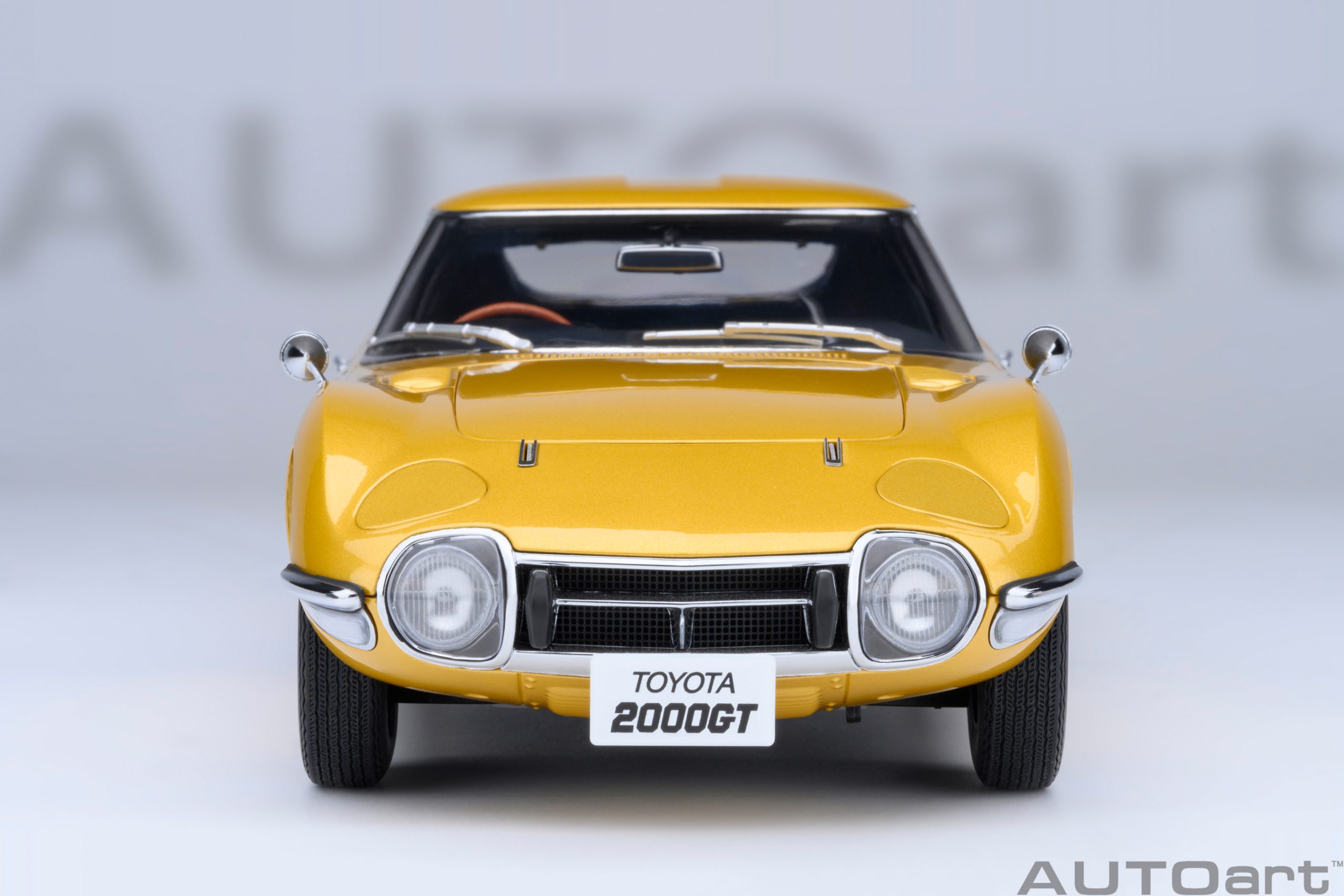Toyota 2000GT 1967 (Gold) | AUTOart