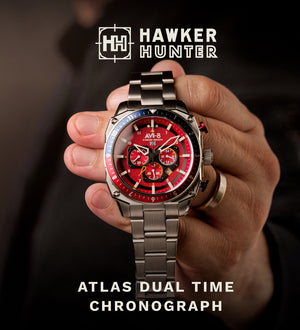 ATLAS DUAL TIME CHRONOGRAPH – AVI-8 Timepieces