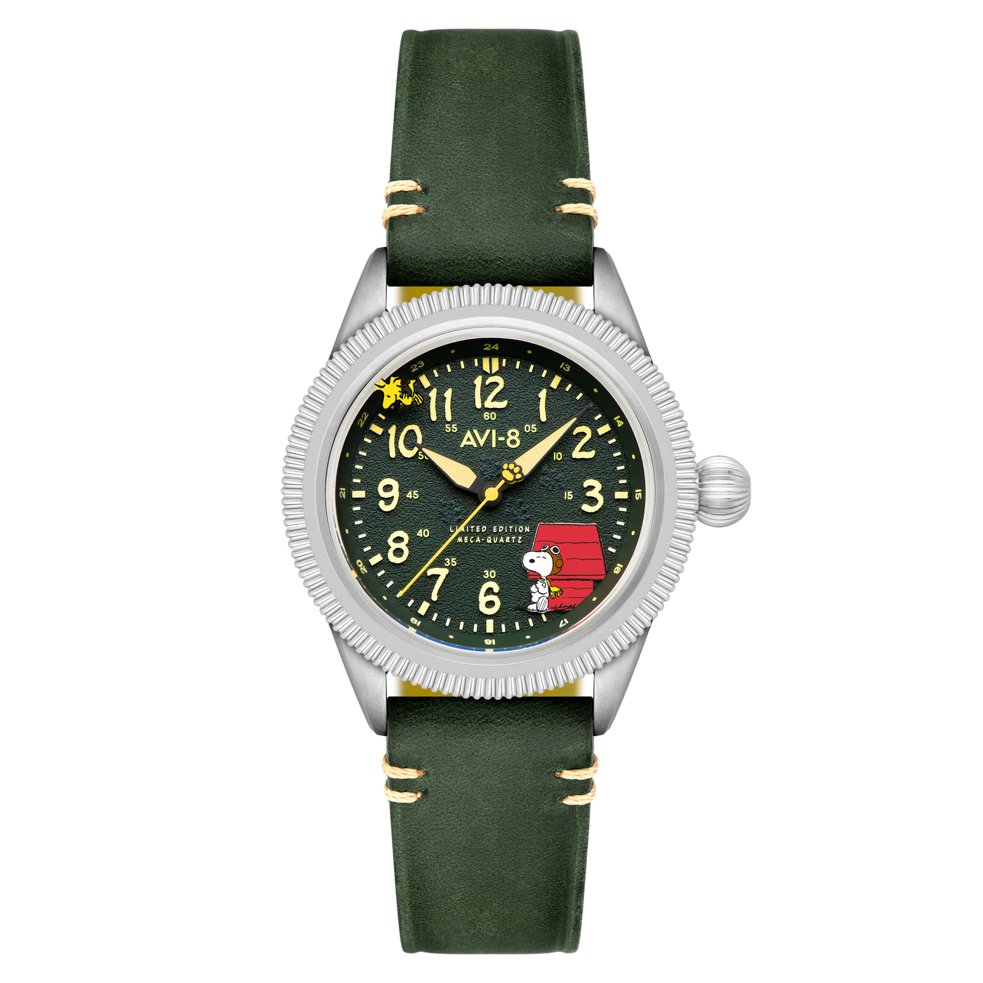 Doghouse Green | Flyboy Airmaster 40 Meca-Quartz Peanuts Snoopy