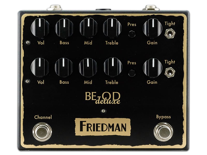 Friedman BE-OD Deluxe Overdrive Pedal | Axe Palace